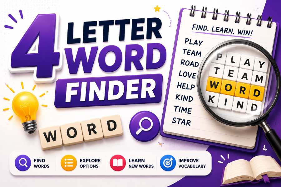 4 Letter Word Finder