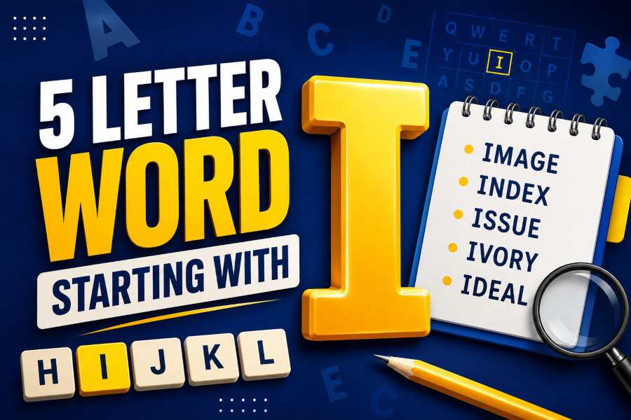 5 Letter Word Starting With I