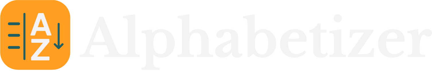 Alphabetizer
